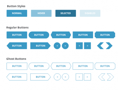 Button Template Kit v1 for Articulate Storyline - Elearning Templates ...
